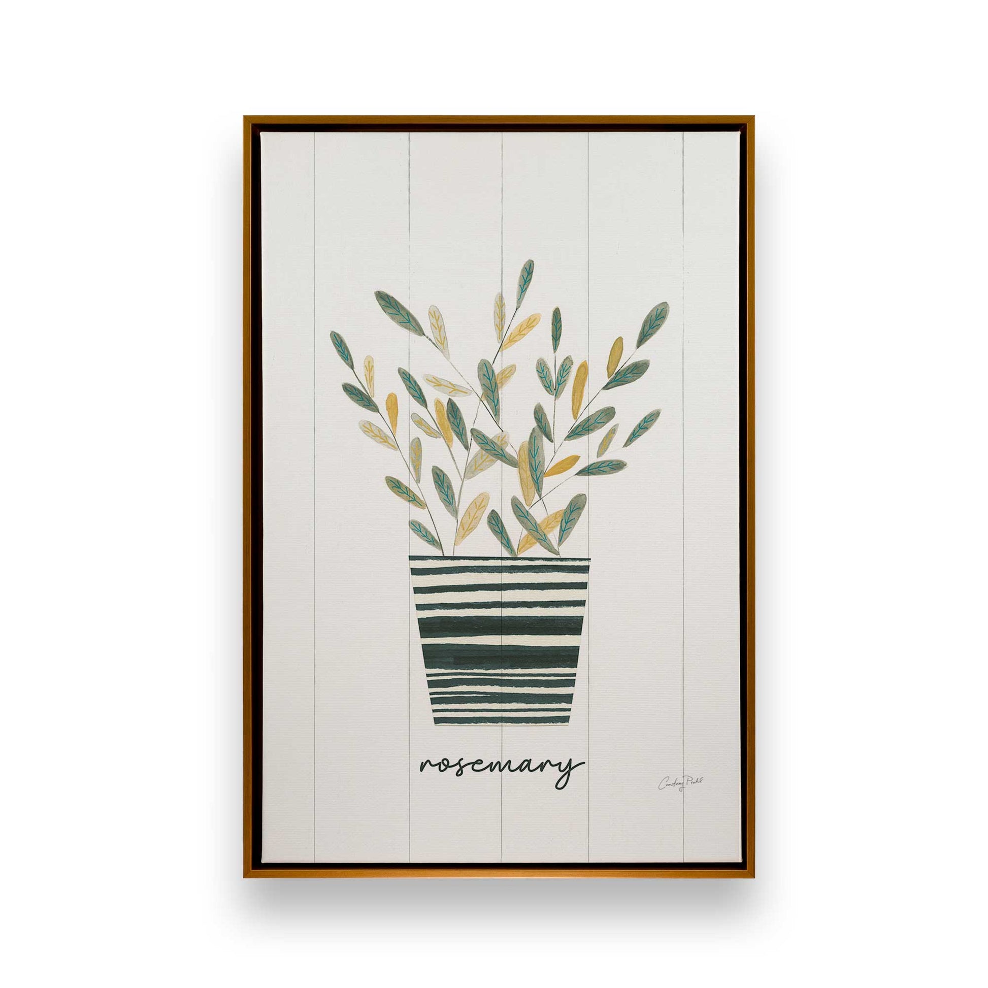 [Color:Polished Gold], Picture of art in a Polished Gold frame