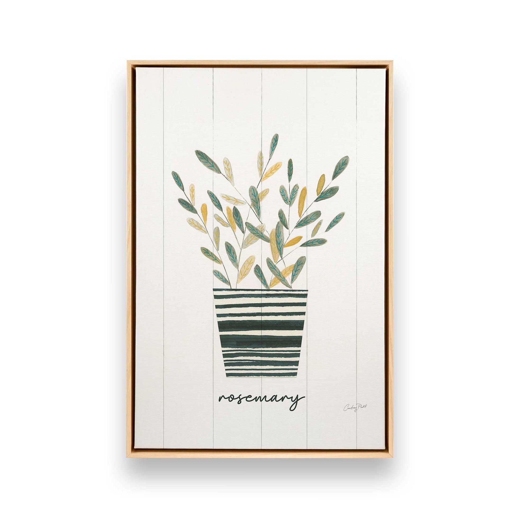 [Color:American Maple], Picture of art in a American Maple frame