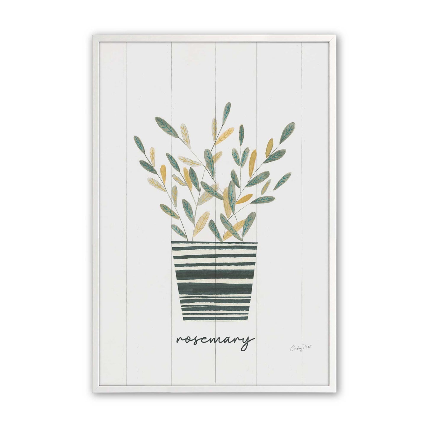 [Color:Opaque White], Picture of art in a Opaque White frame