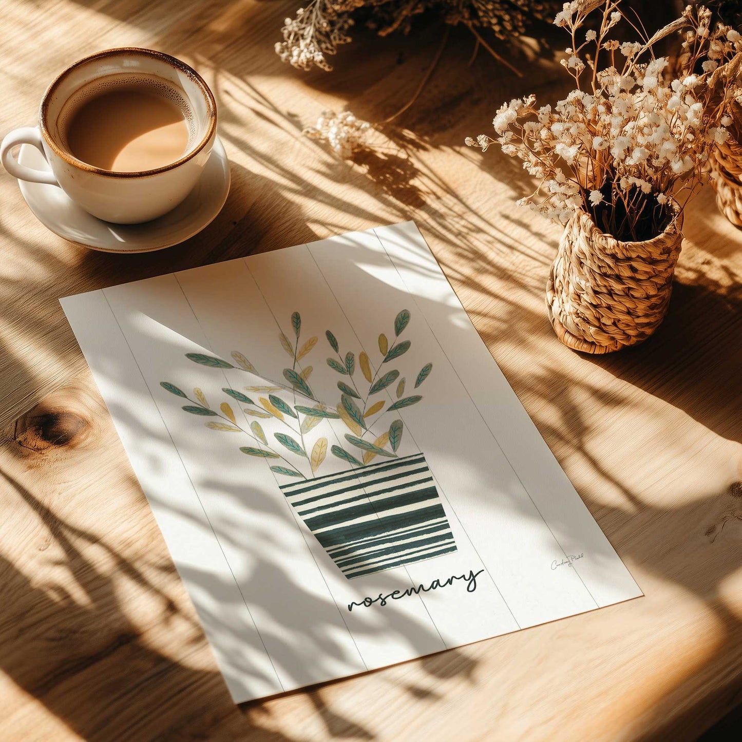 [Color:Rolled Print], Picture of close up of art