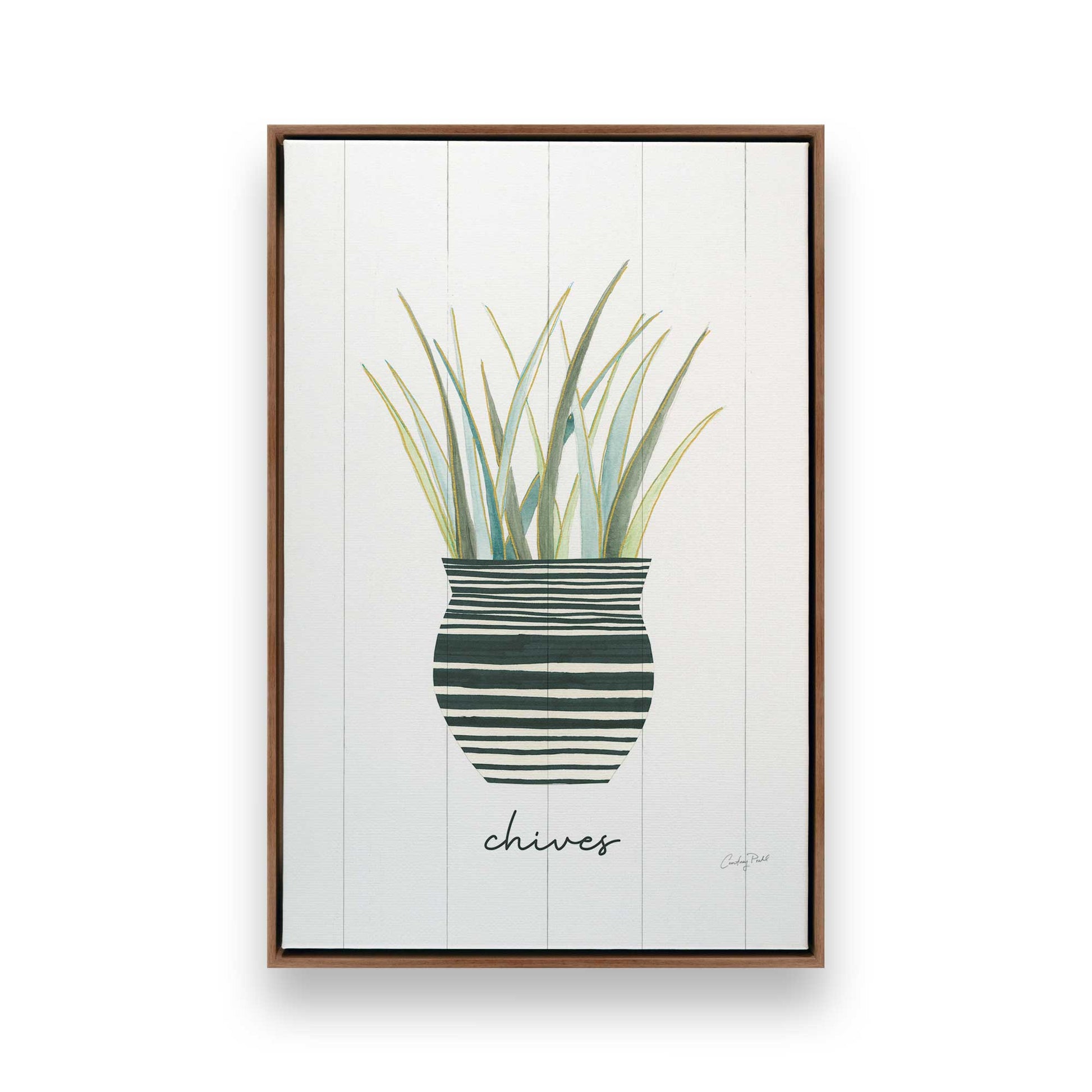 [Color:Walnut], Picture of art in a Walnut frame