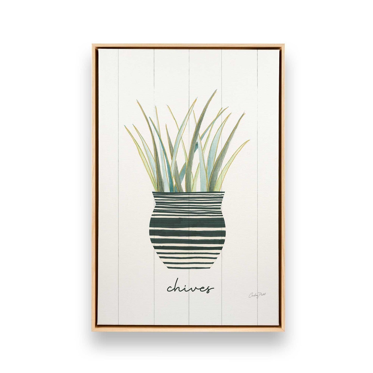 [Color:American Maple], Picture of art in a American Maple frame