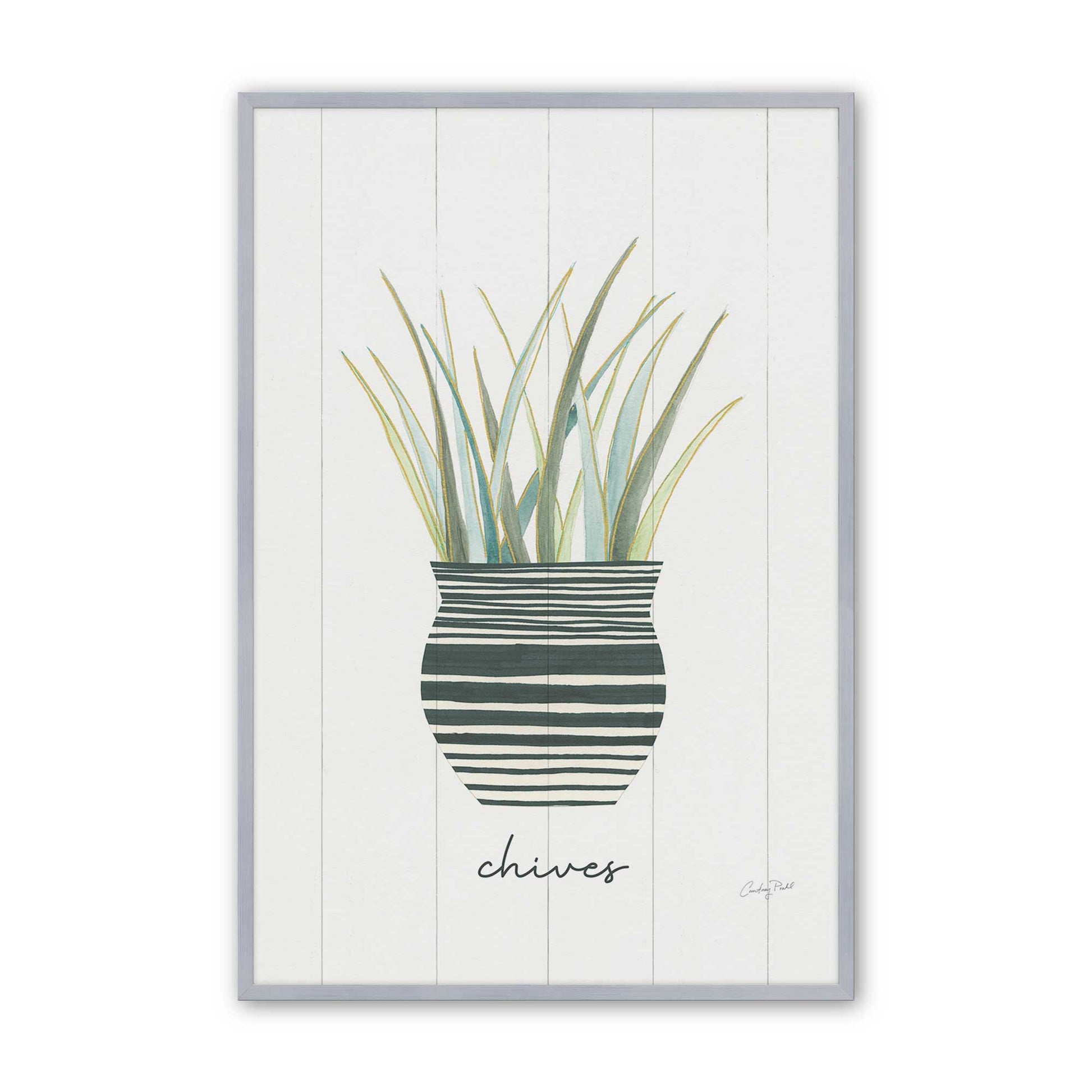 [Color:Polished Chrome], Picture of art in a Polished Chrome frame