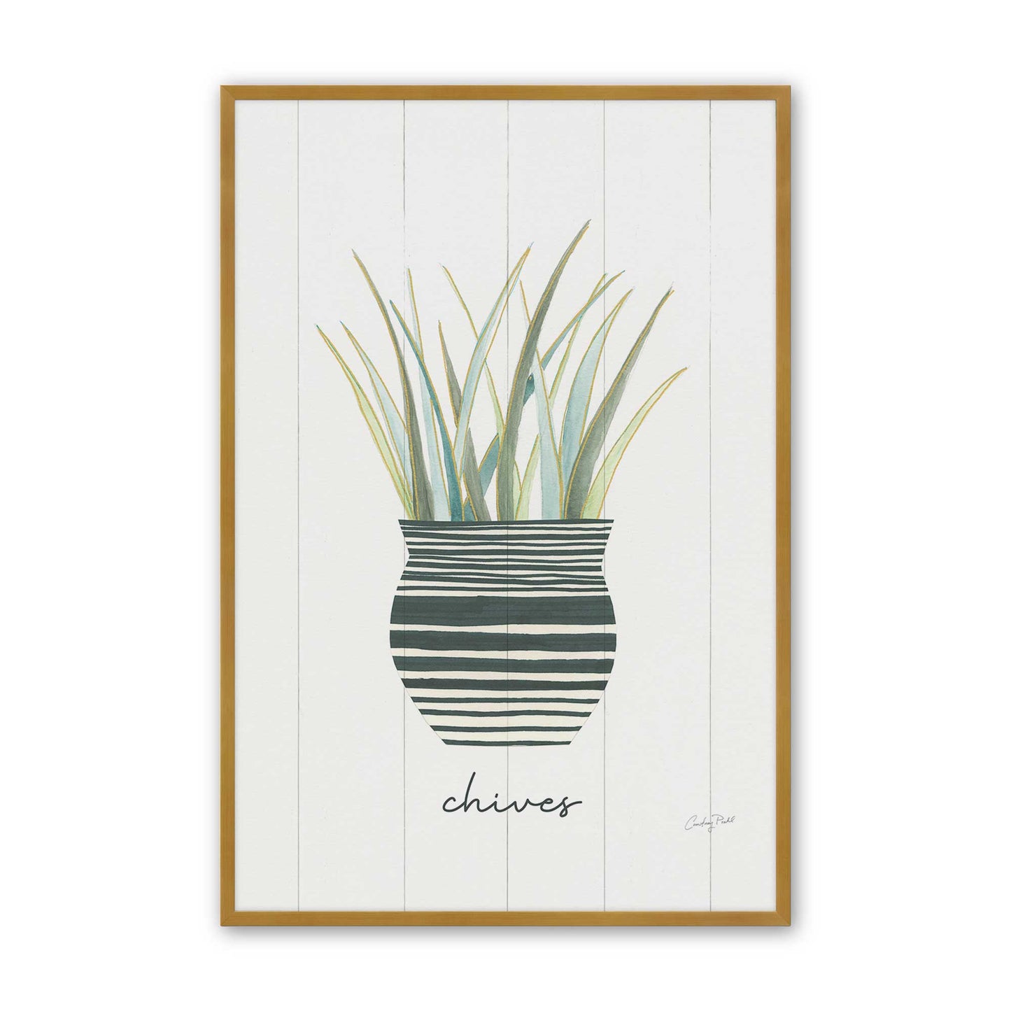[Color:Polished Gold], Picture of art in a Polished Gold frame