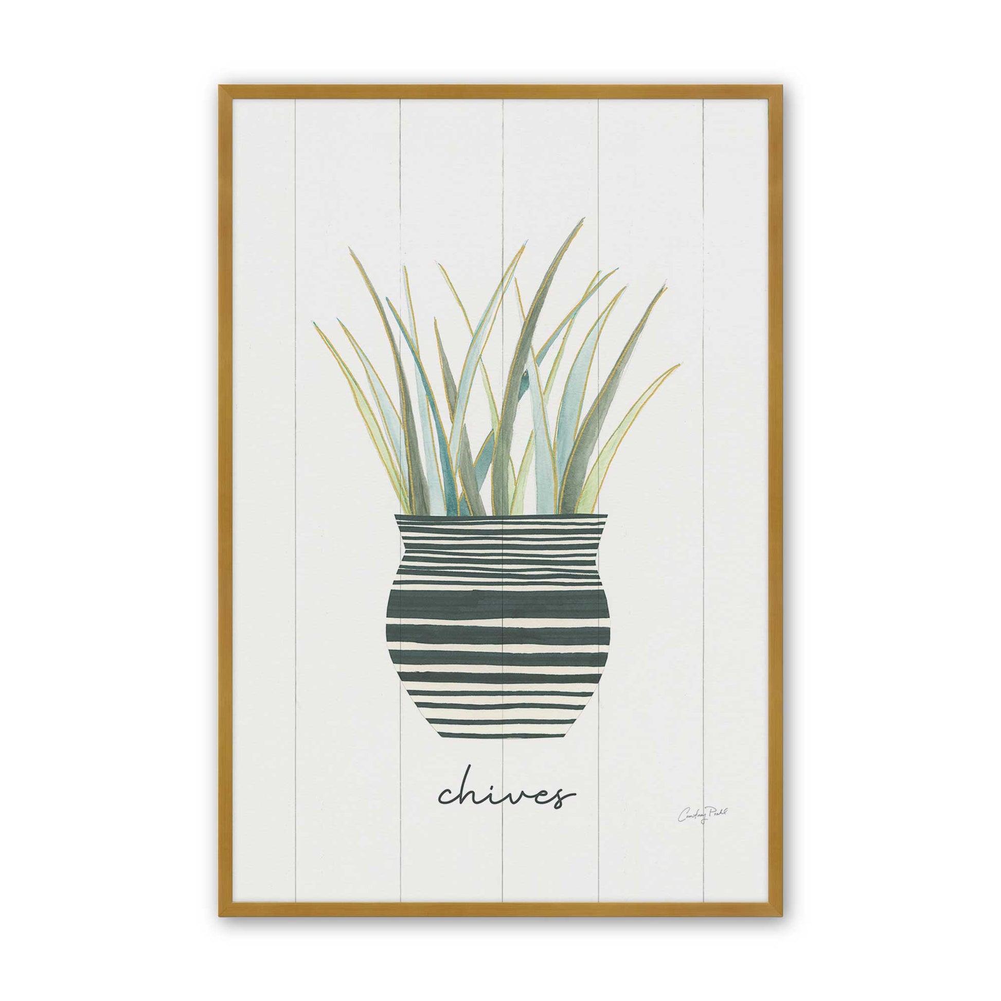 [Color:Polished Gold], Picture of art in a Polished Gold frame
