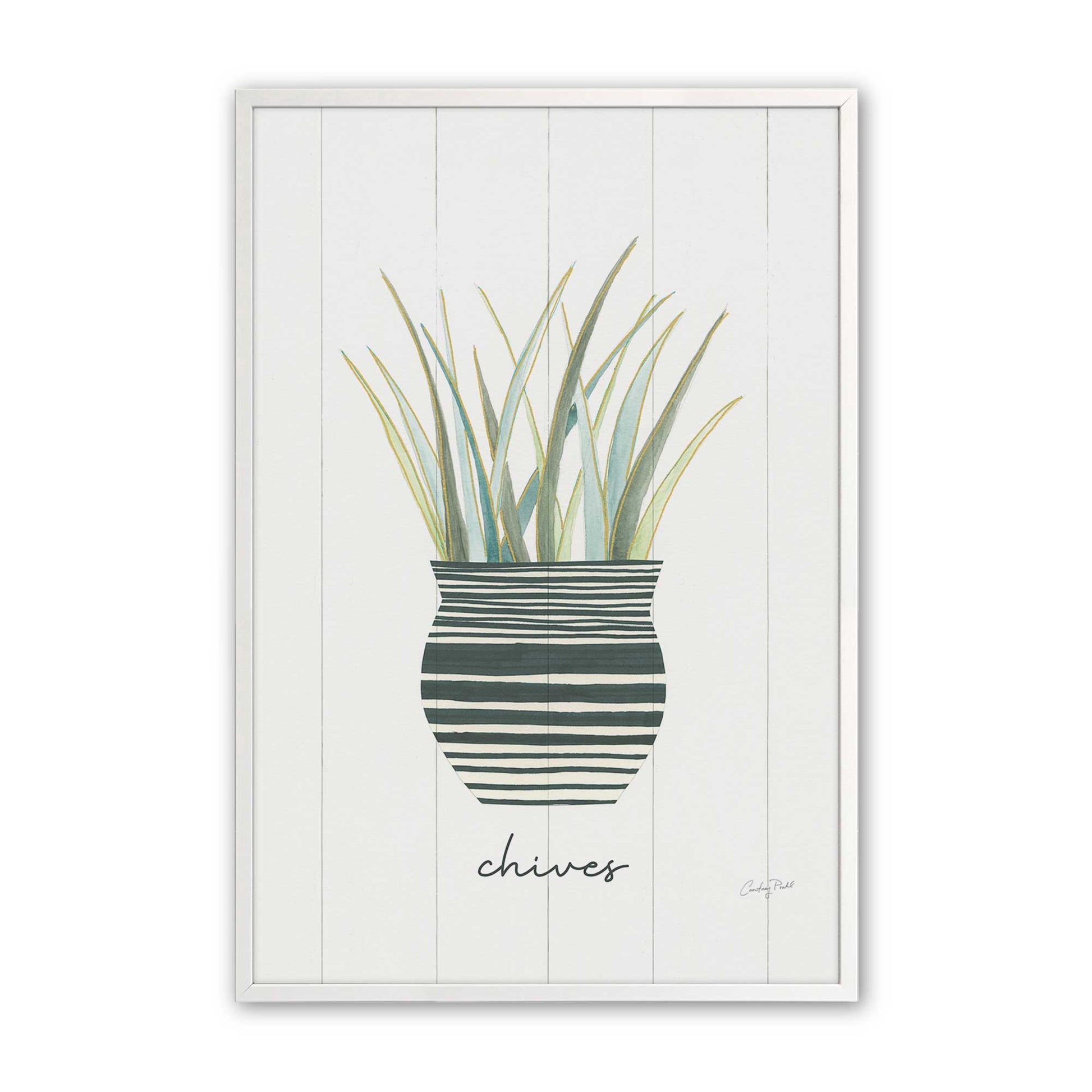 [Color:Opaque White], Picture of art in a Opaque White frame