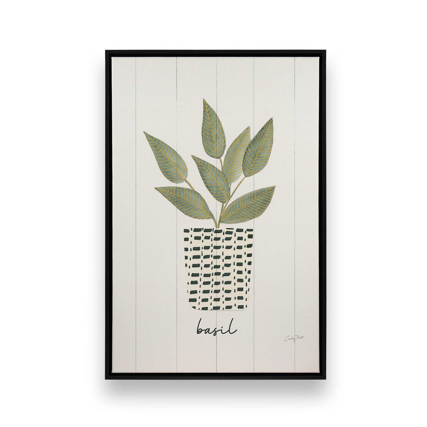 [Color:Satin Black], Picture of art in a Satin Black frame