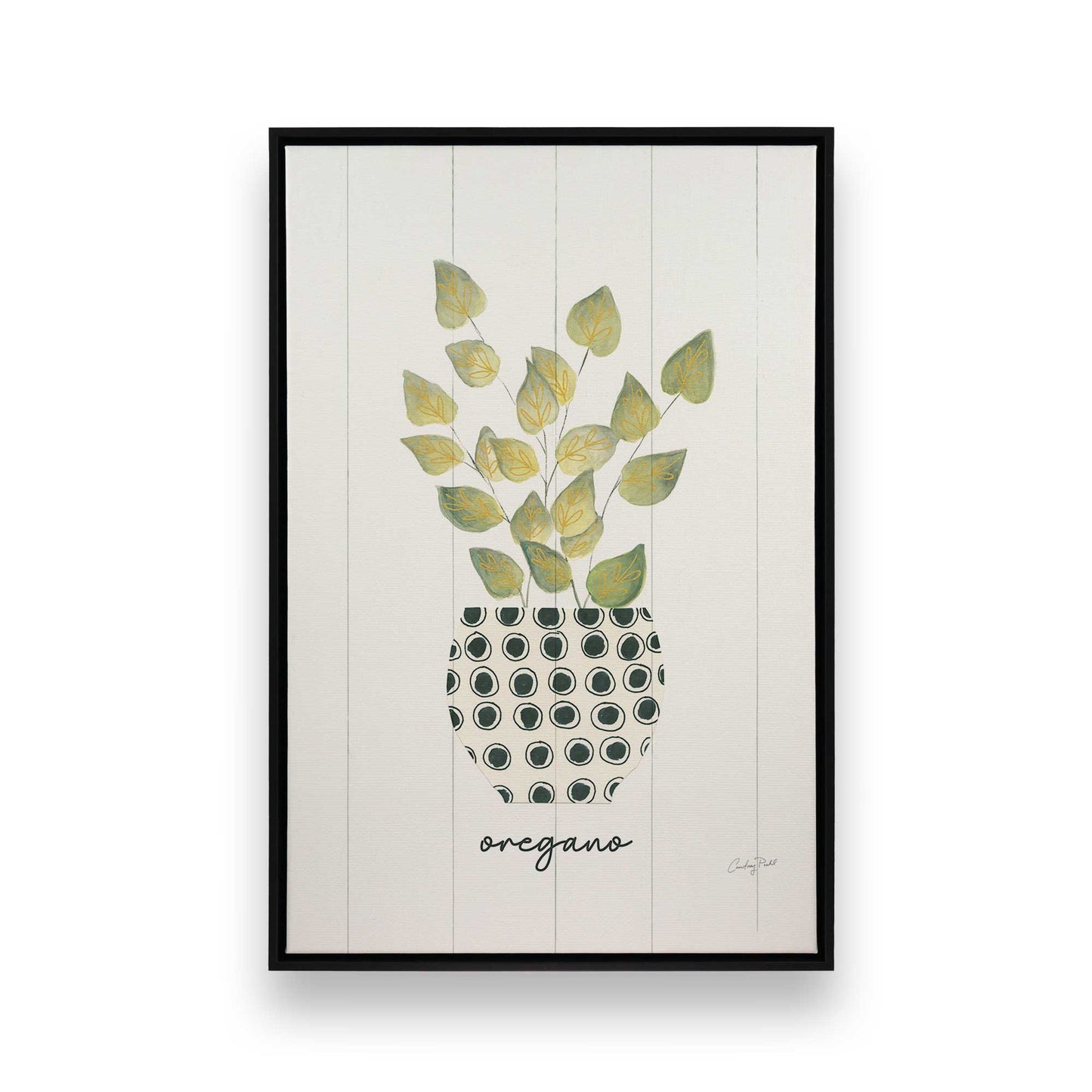 [Color:Satin Black], Picture of art in a Satin Black frame