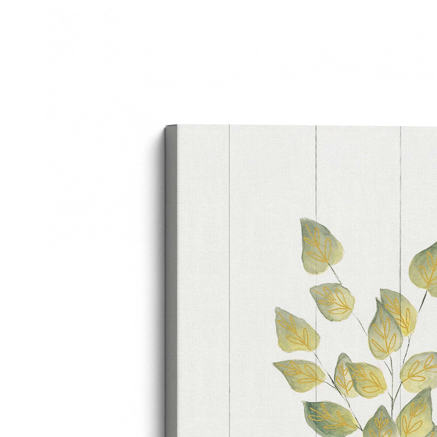 [Color:Stretched Canvas], Picture of the corner of the art