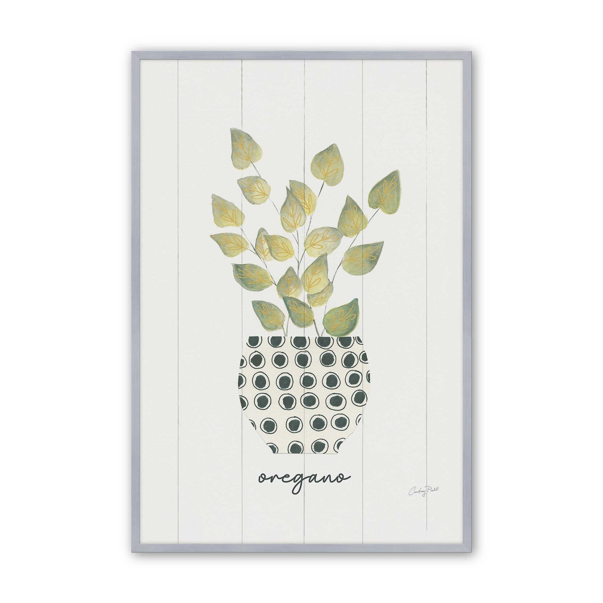 [Color:Polished Chrome], Picture of art in a Polished Chrome frame