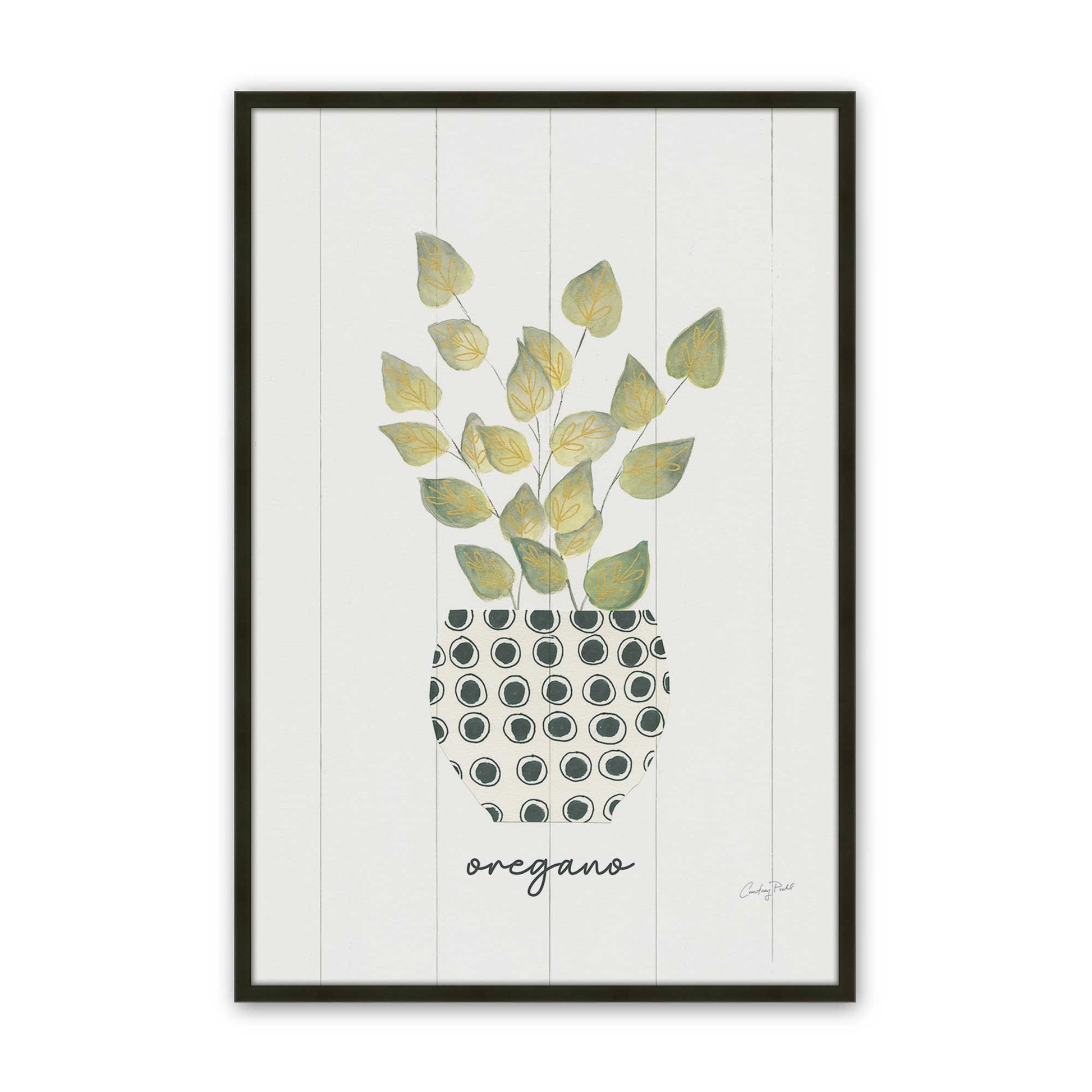 [Color:Satin Black], Picture of art in a Satin Black frame