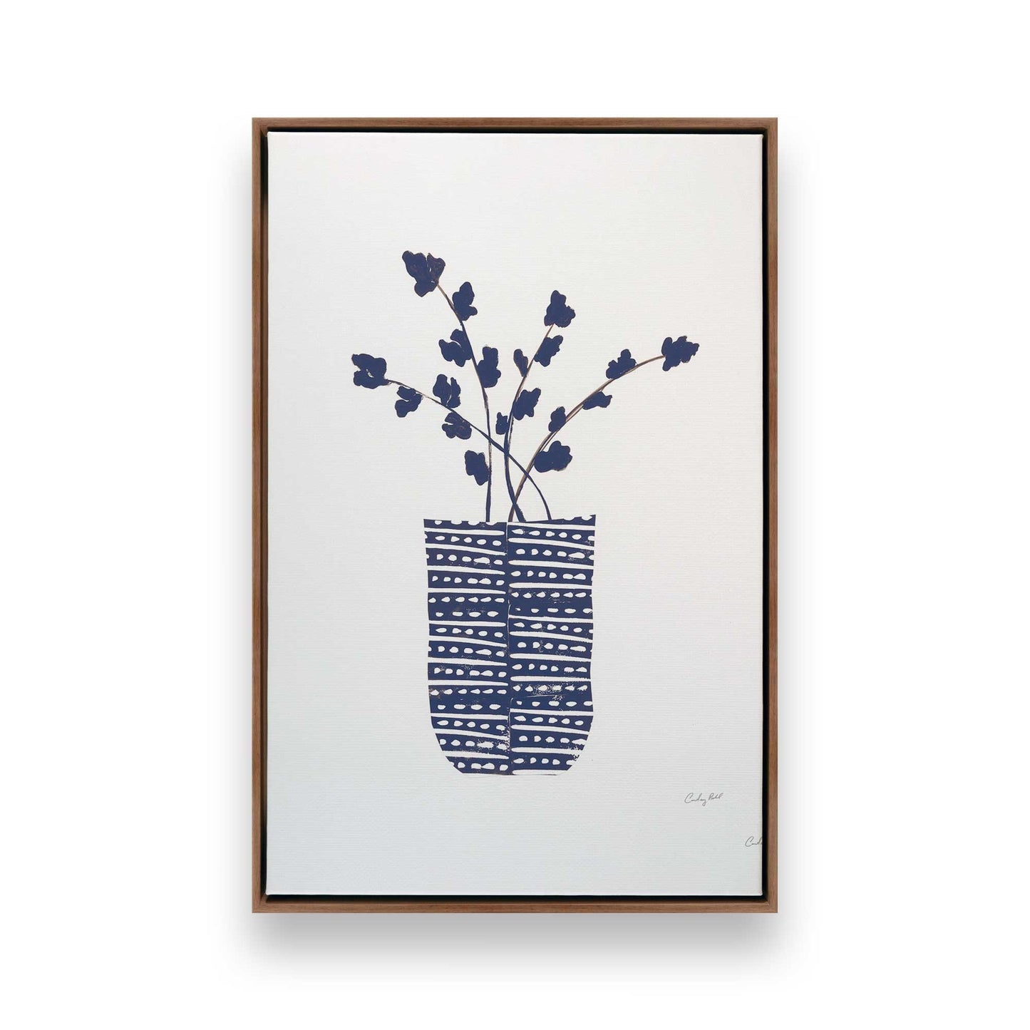 [Color:Walnut], Picture of art in a Walnut frame