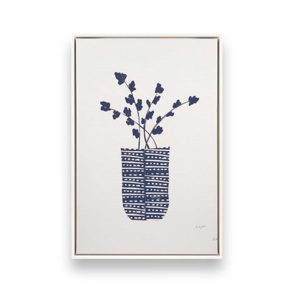 [Color:Opaque White], Picture of art in a White frame