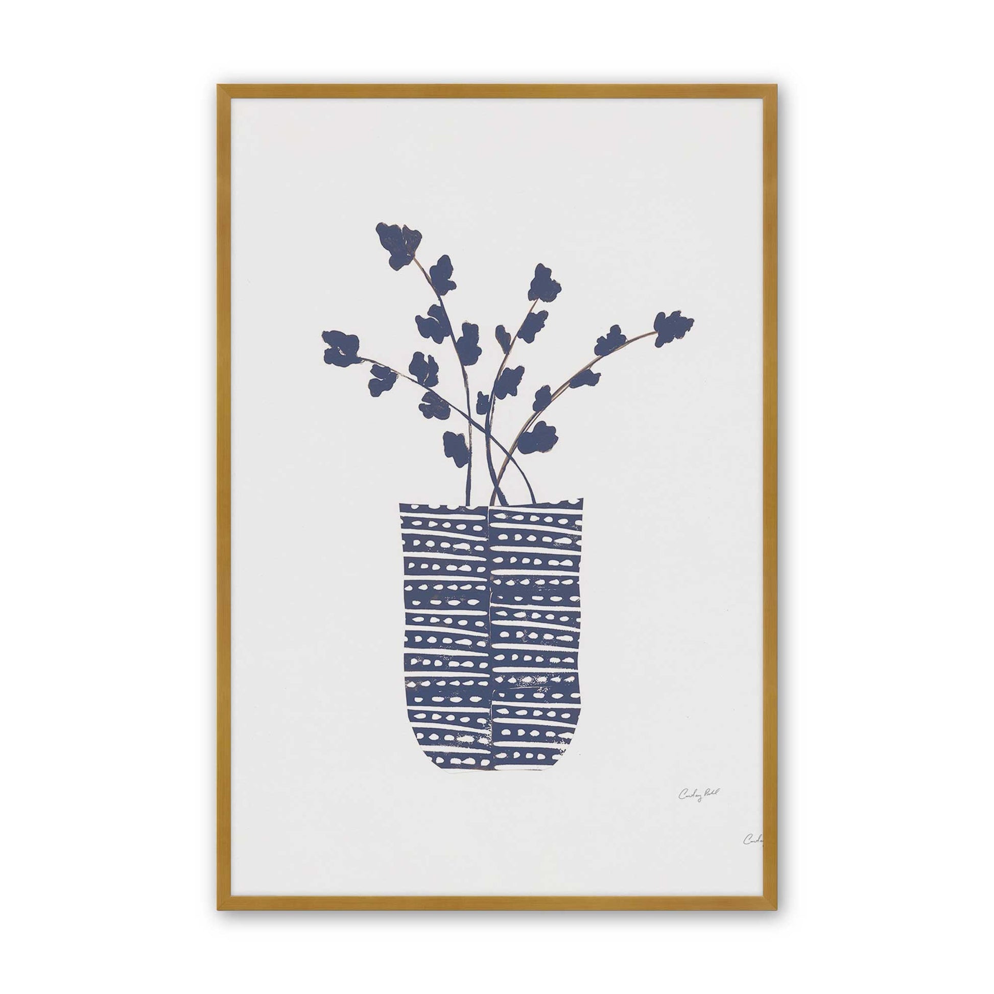 [Color:Polished Gold], Picture of art in a Polished Gold frame