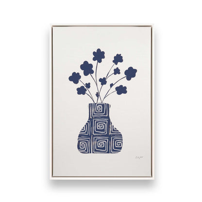 [Color:Opaque White], Picture of art in a White frame