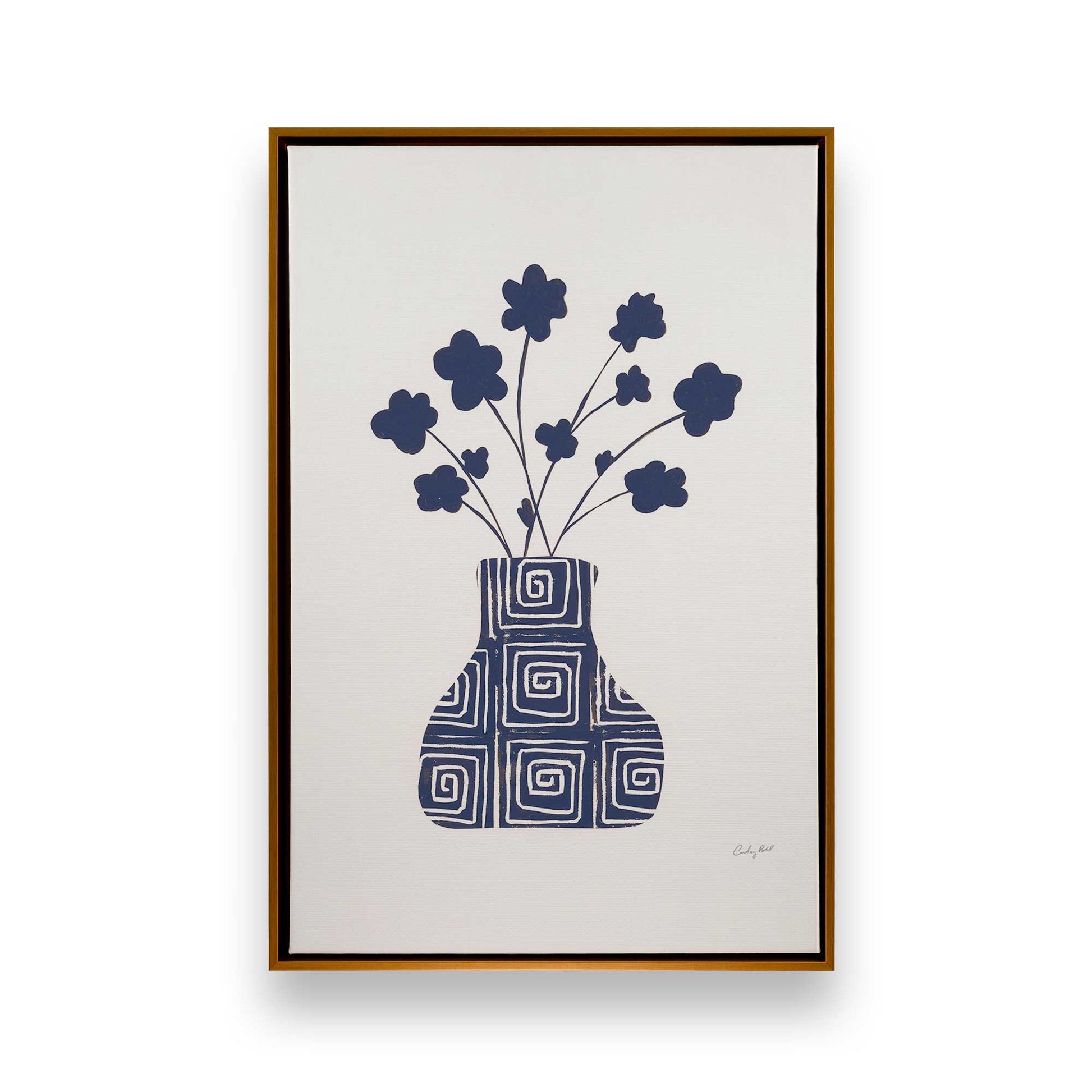 [Color:Polished Gold], Picture of art in a Polished Gold frame