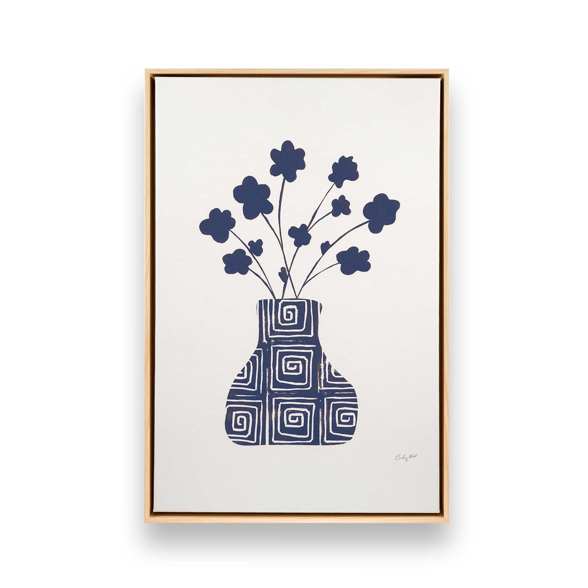 [Color:American Maple], Picture of art in a American Maple frame