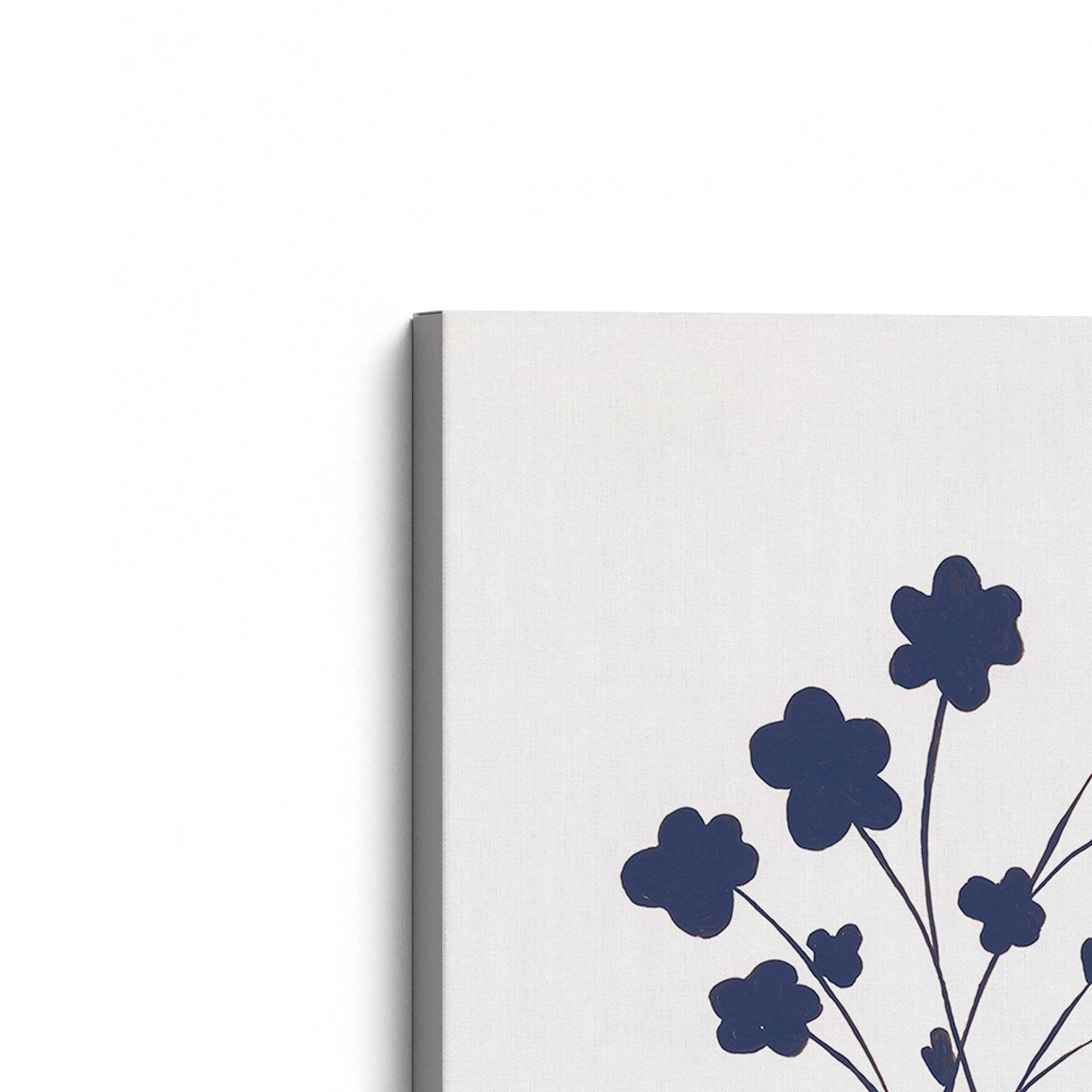 [Color:Stretched Canvas], Picture of the corner of the art