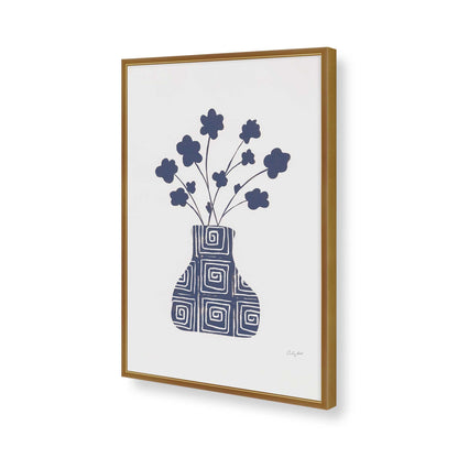 [Color:Polished Gold], Picture of art in a Polished Gold frame of the corner
