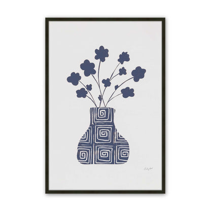 [Color:Satin Black], Picture of art in a Satin Black frame