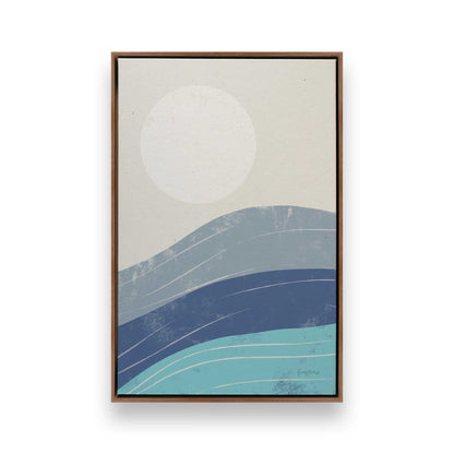 [Color:Walnut], Picture of art in a Walnut frame