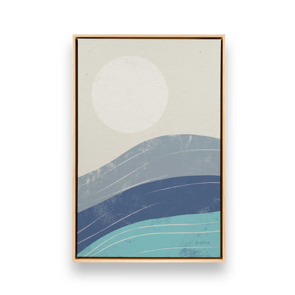 [Color:American Maple], Picture of art in a American Maple frame