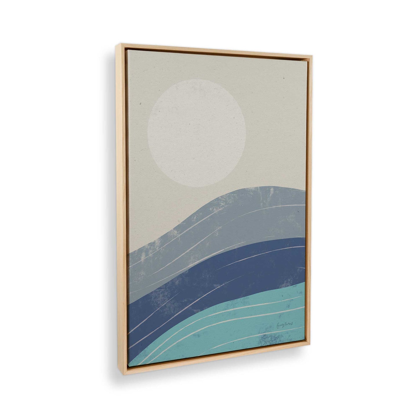 [Color:American Maple], Picture of the corner of the art