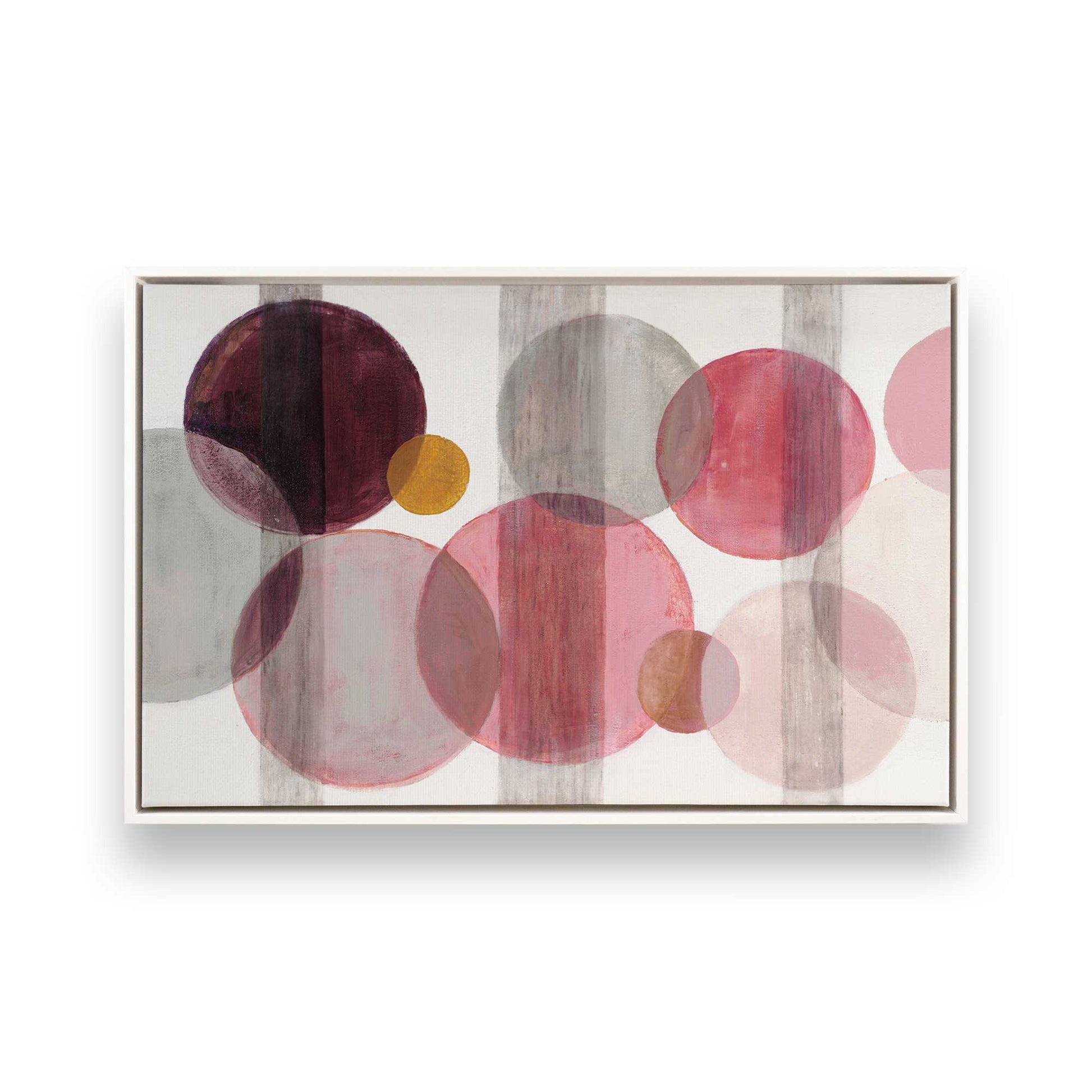 [Color:Opaque White], Picture of art in a White frame