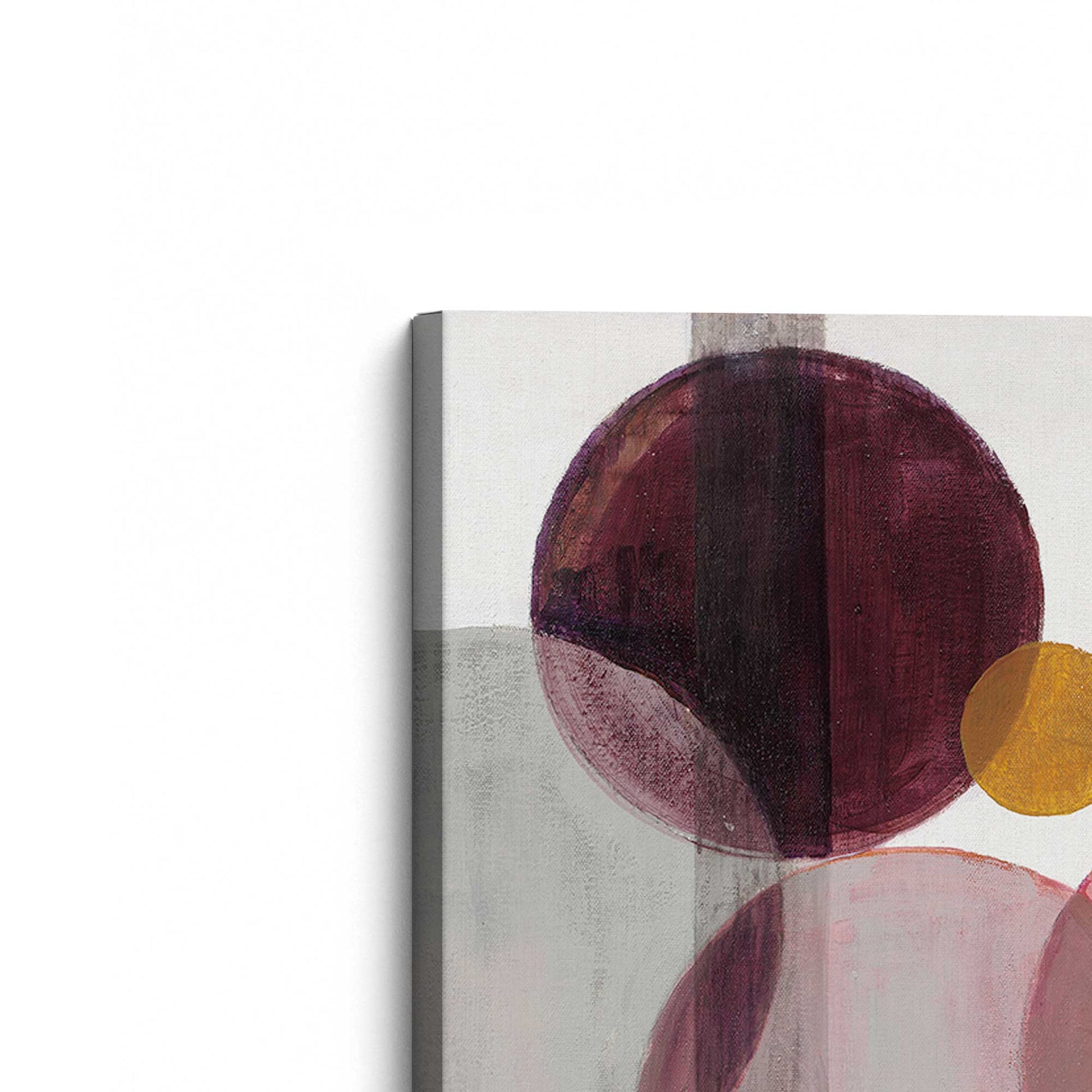 [Color:Stretched Canvas], Picture of the corner of the art