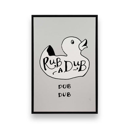[Color:Satin Black], Picture of art in a Satin Black frame