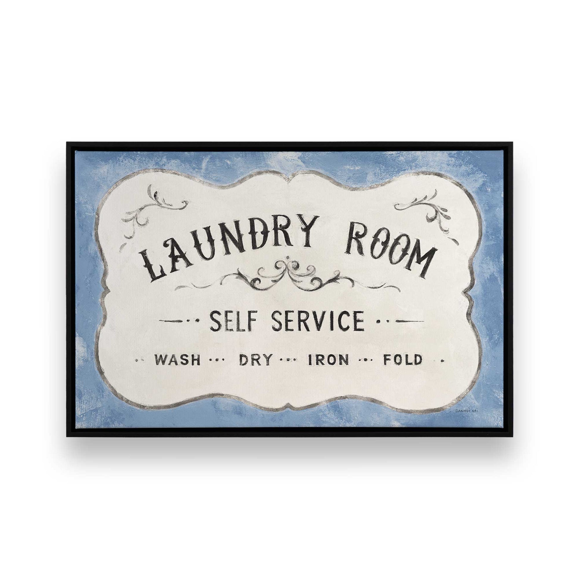 [Color:Satin Black], Picture of art in a Satin Black frame