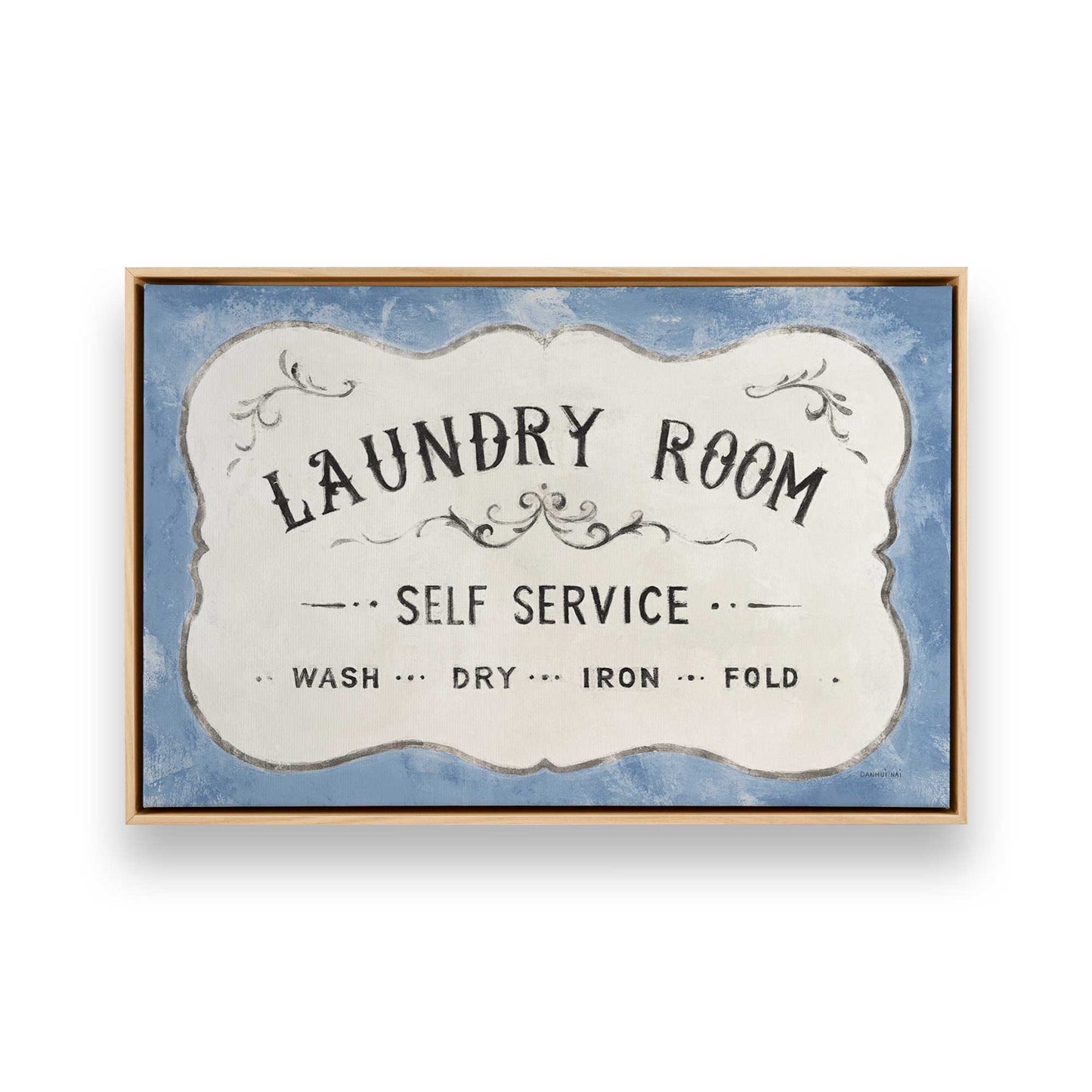 [Color:American Maple], Picture of art in a American Maple frame