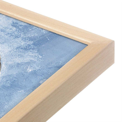 [Color:Raw Maple], Picture of art in a Raw Maple frame at an angle