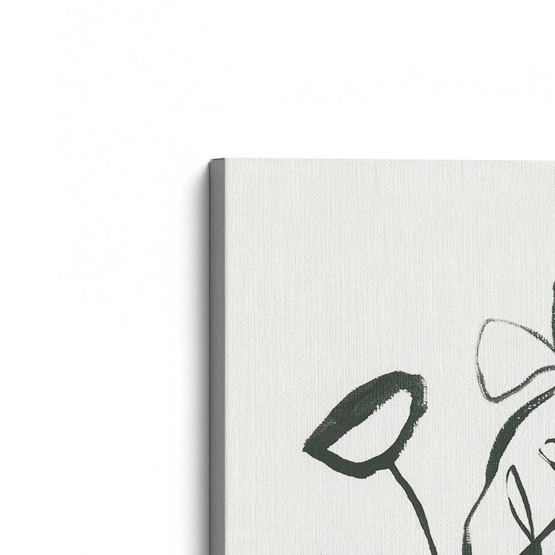 [Color:Stretched Canvas], Picture of the corner of the art