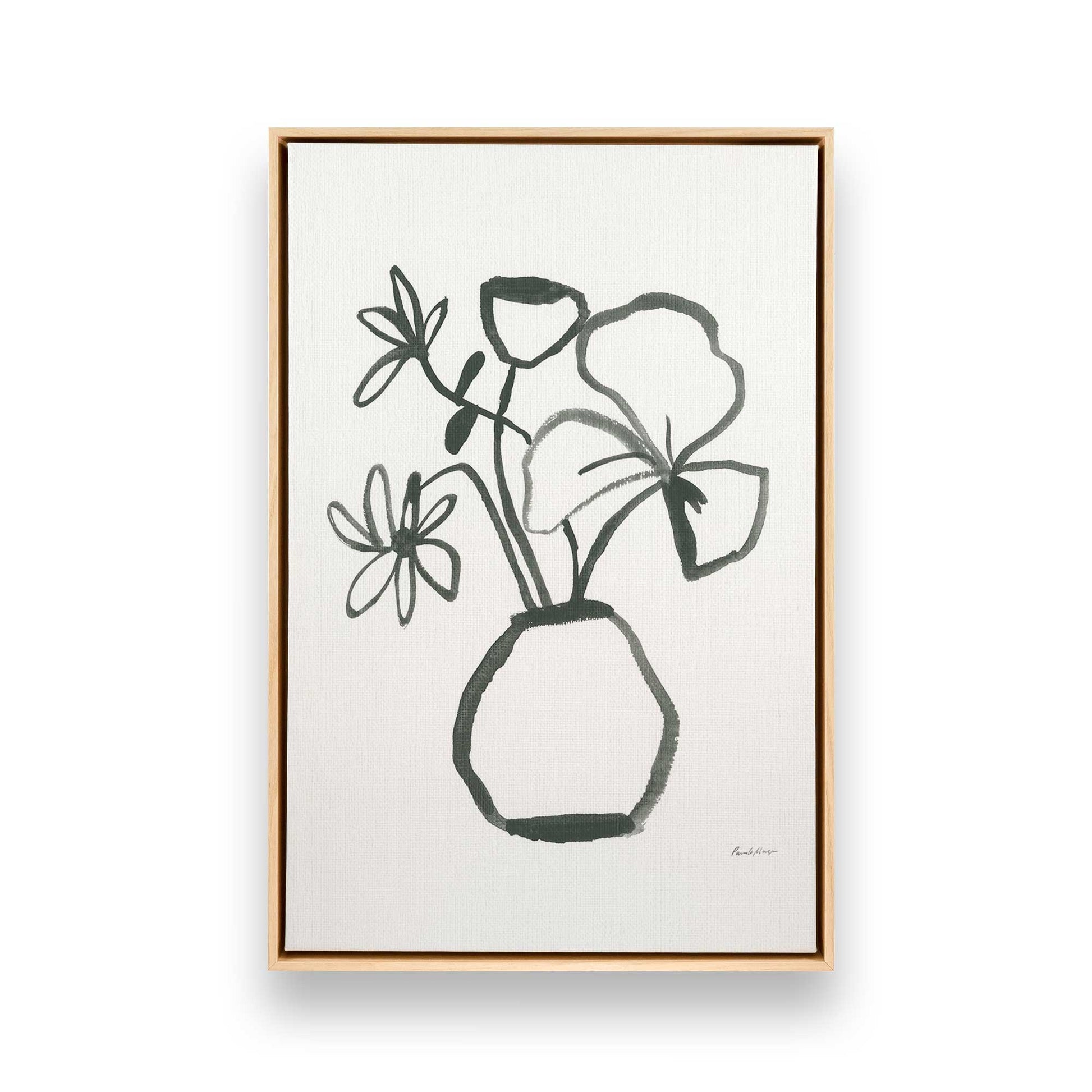 [Color:American Maple], Picture of art in a American Maple frame