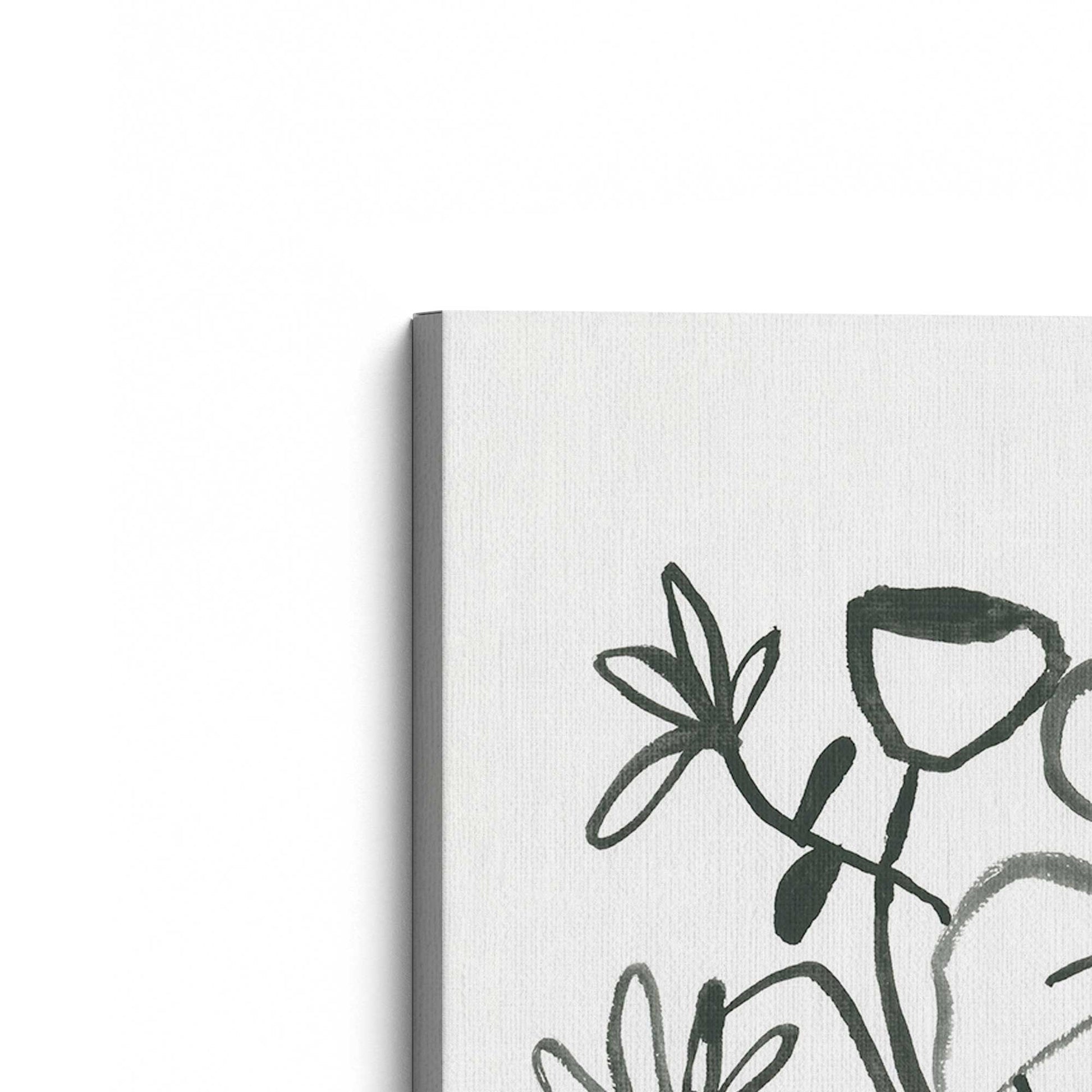 [Color:Stretched Canvas], Picture of the corner of the art