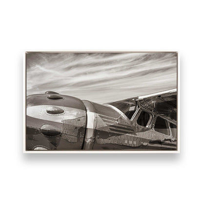 [Color:Opaque White], Picture of art in a White frame