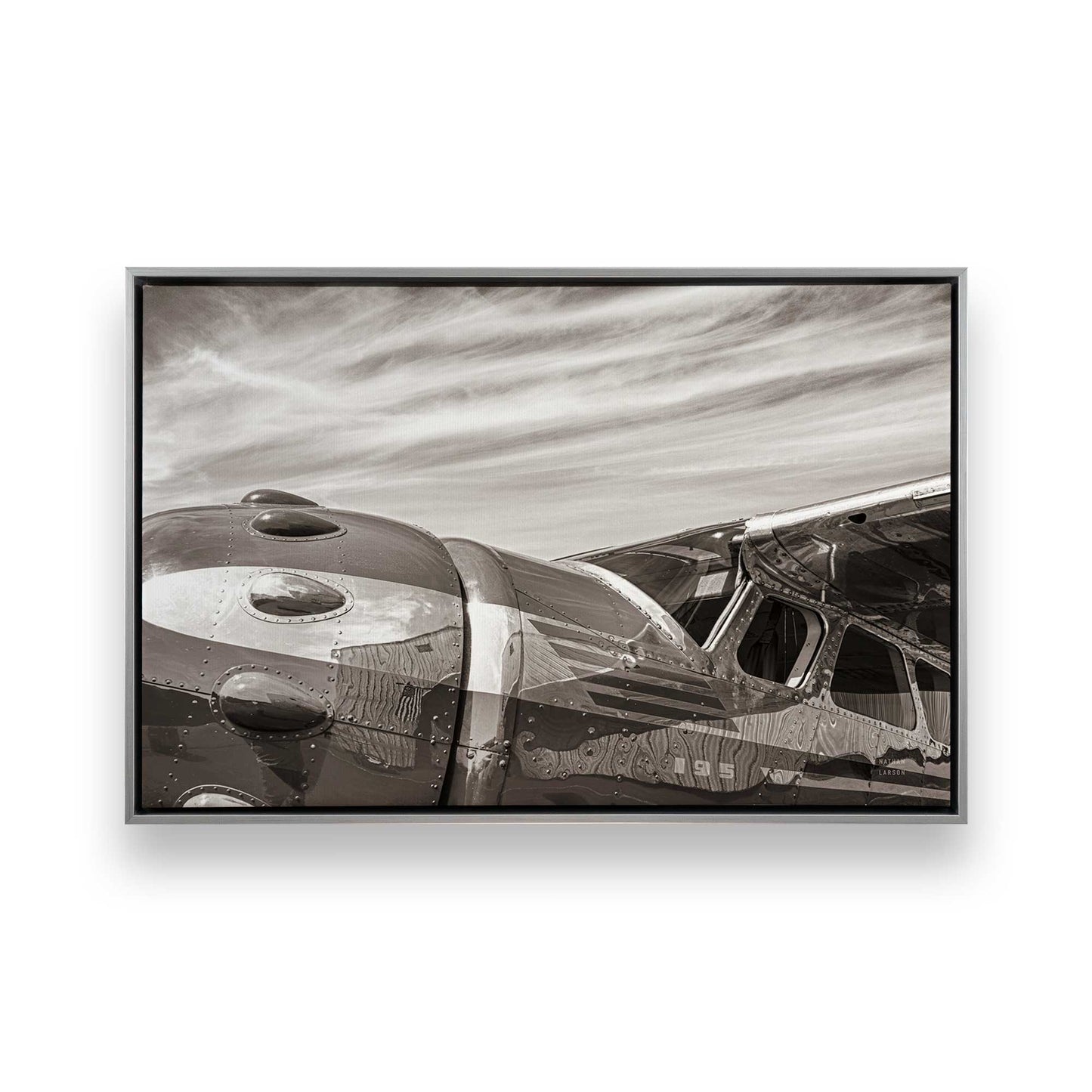 [Color:Polished Chrome], Picture of art in a Polished Chrome frame