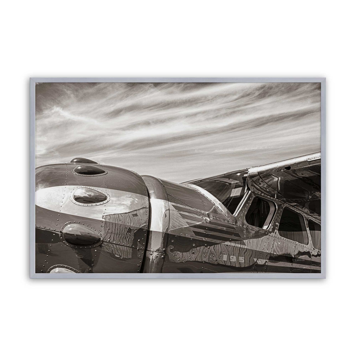 [Color:Polished Chrome], Picture of art in a Polished Chrome frame