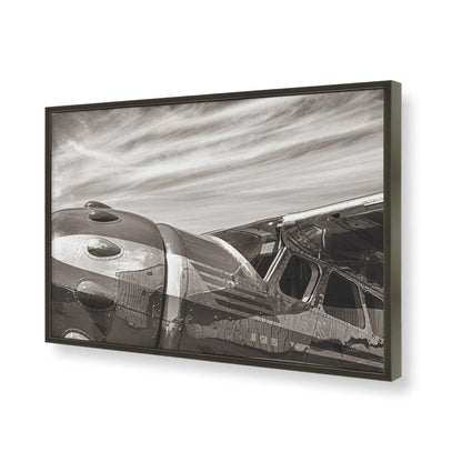 [Color:Satin Black], Picture of art in a Satin Black frame of the corner