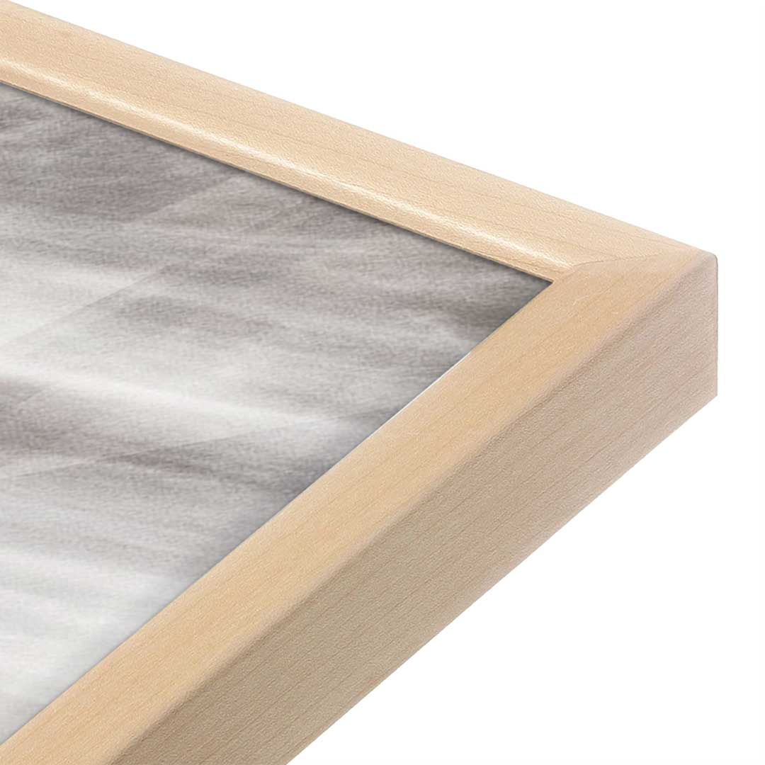 [Color:Raw Maple], Picture of art in a Raw Maple frame at an angle