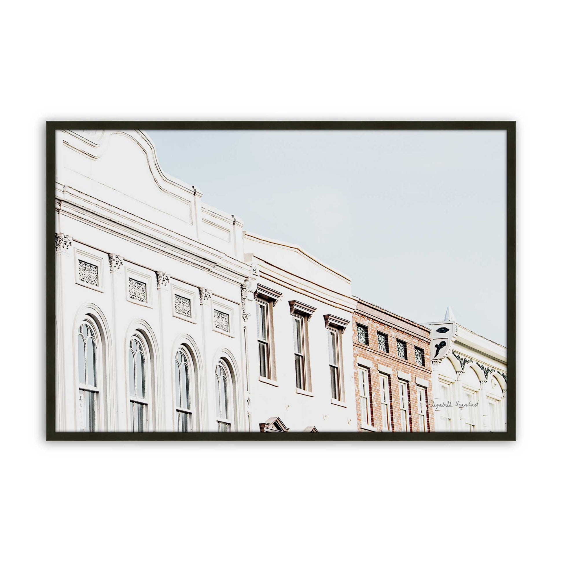 [Color:Satin Black], Picture of art in a Satin Black frame