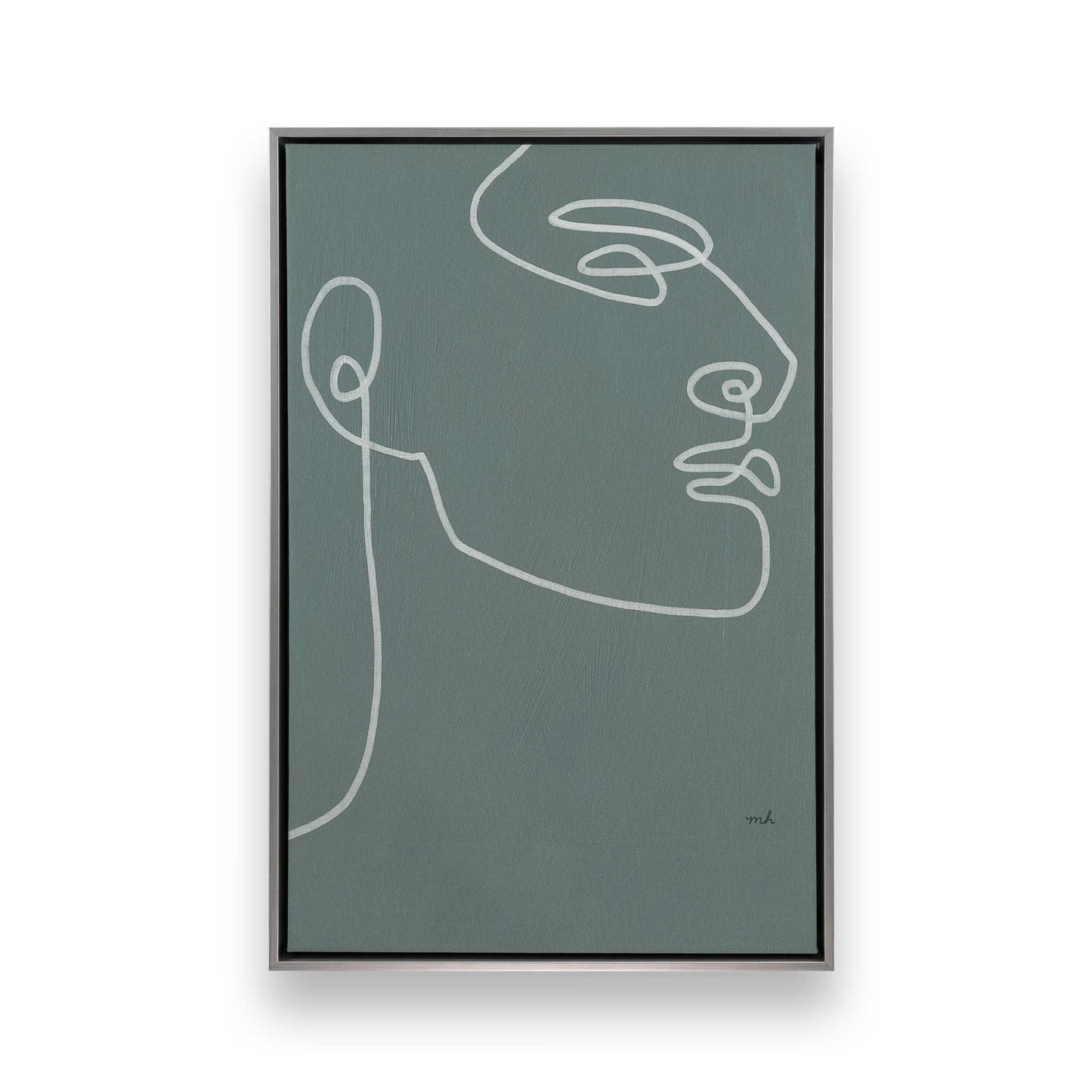 [Color:Polished Chrome], Picture of art in a Polished Chrome frame