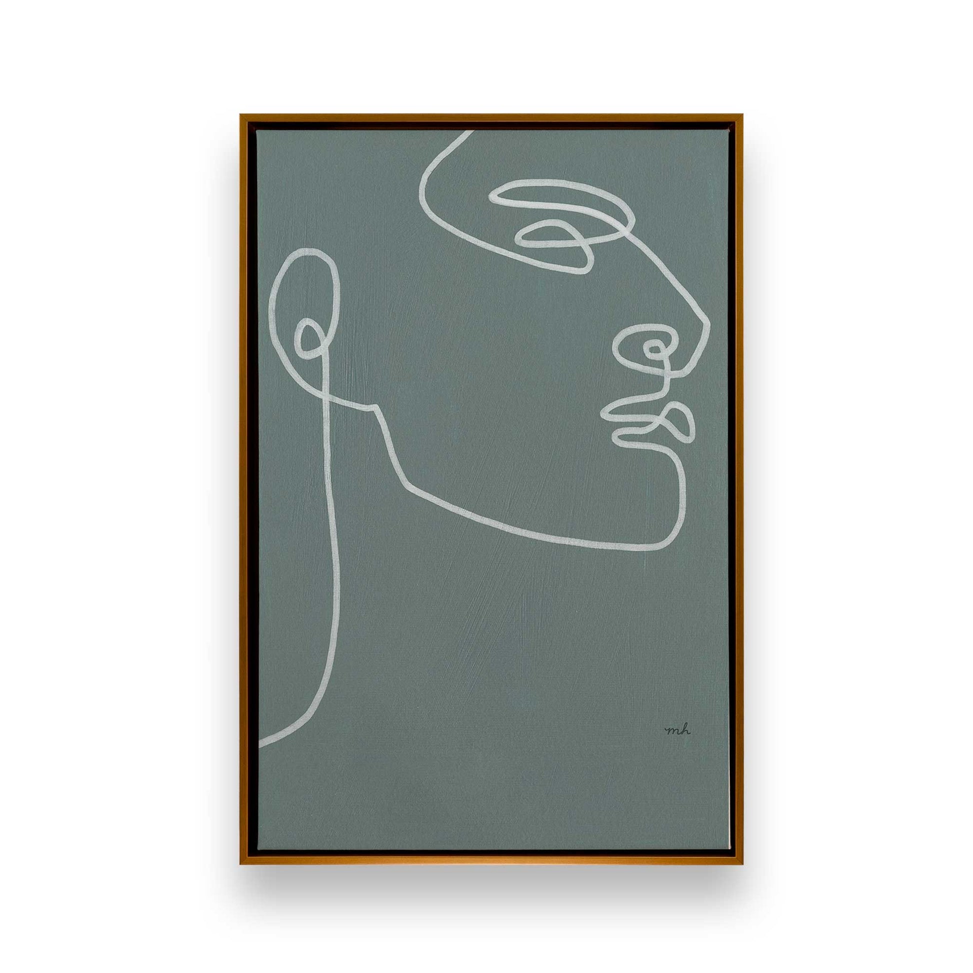 [Color:Polished Gold], Picture of art in a Polished Gold frame