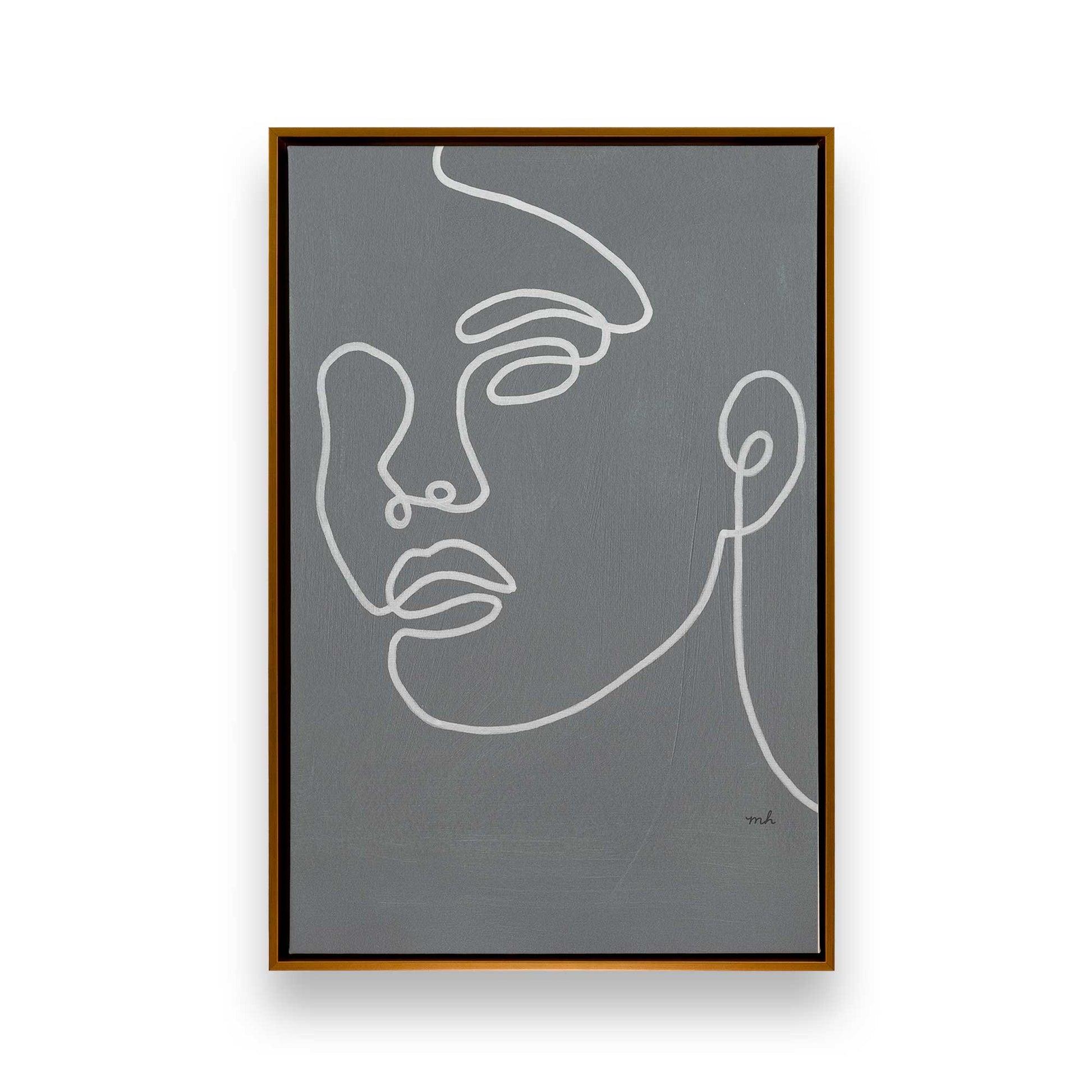 [Color:Polished Gold], Picture of art in a Polished Gold frame