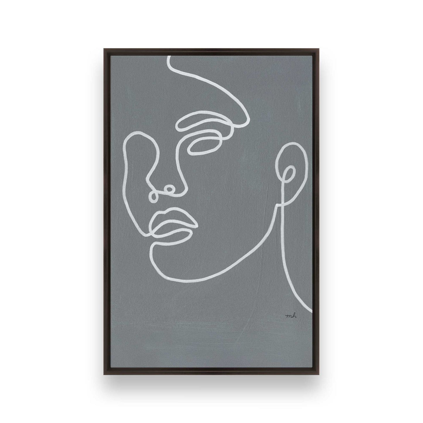 [Color:Espresso], Picture of art in a Espresso frame