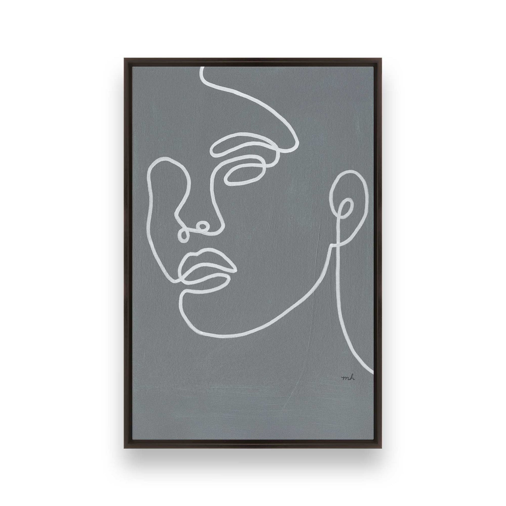 [Color:Espresso], Picture of art in a Espresso frame