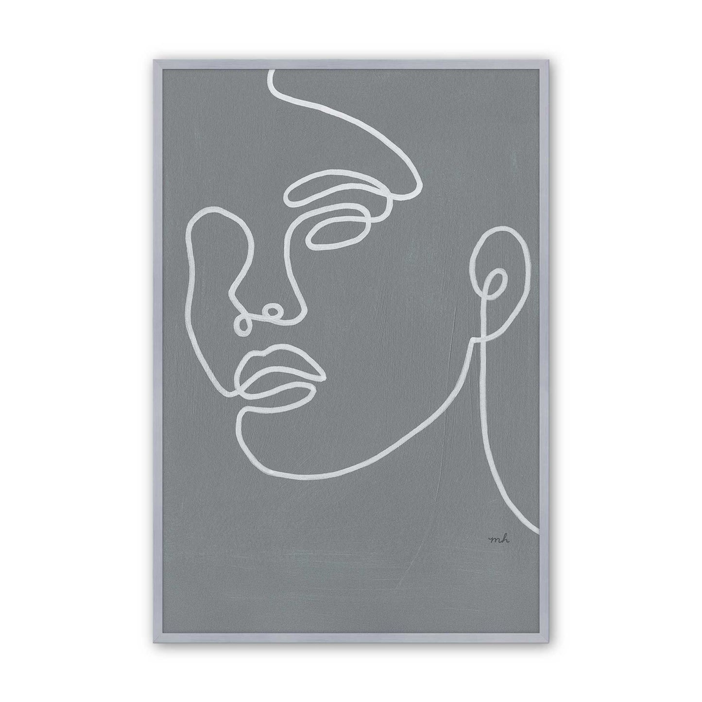 [Color:Polished Chrome], Picture of art in a Polished Chrome frame