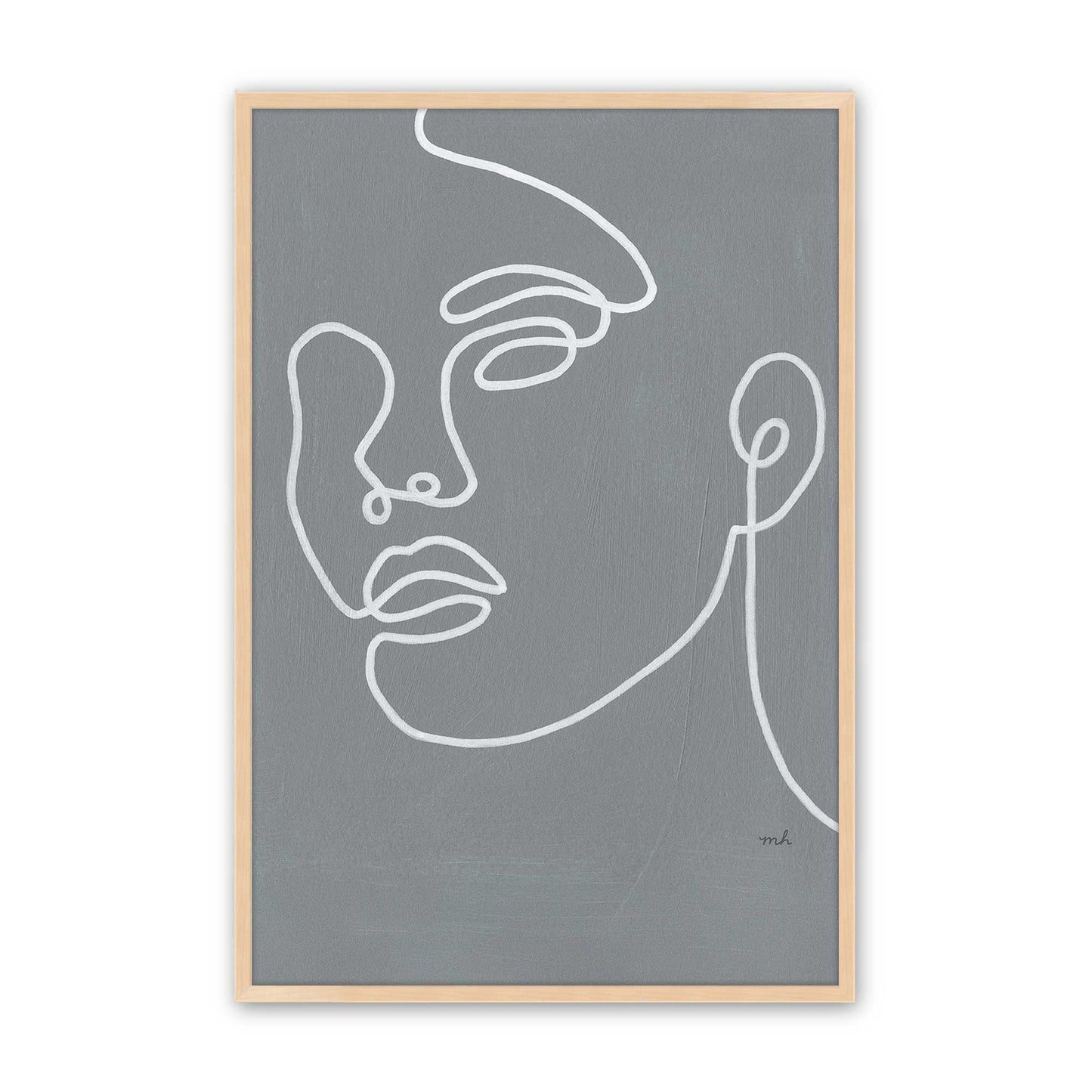 [Color:Raw Maple], Picture of art in a Raw Maple frame