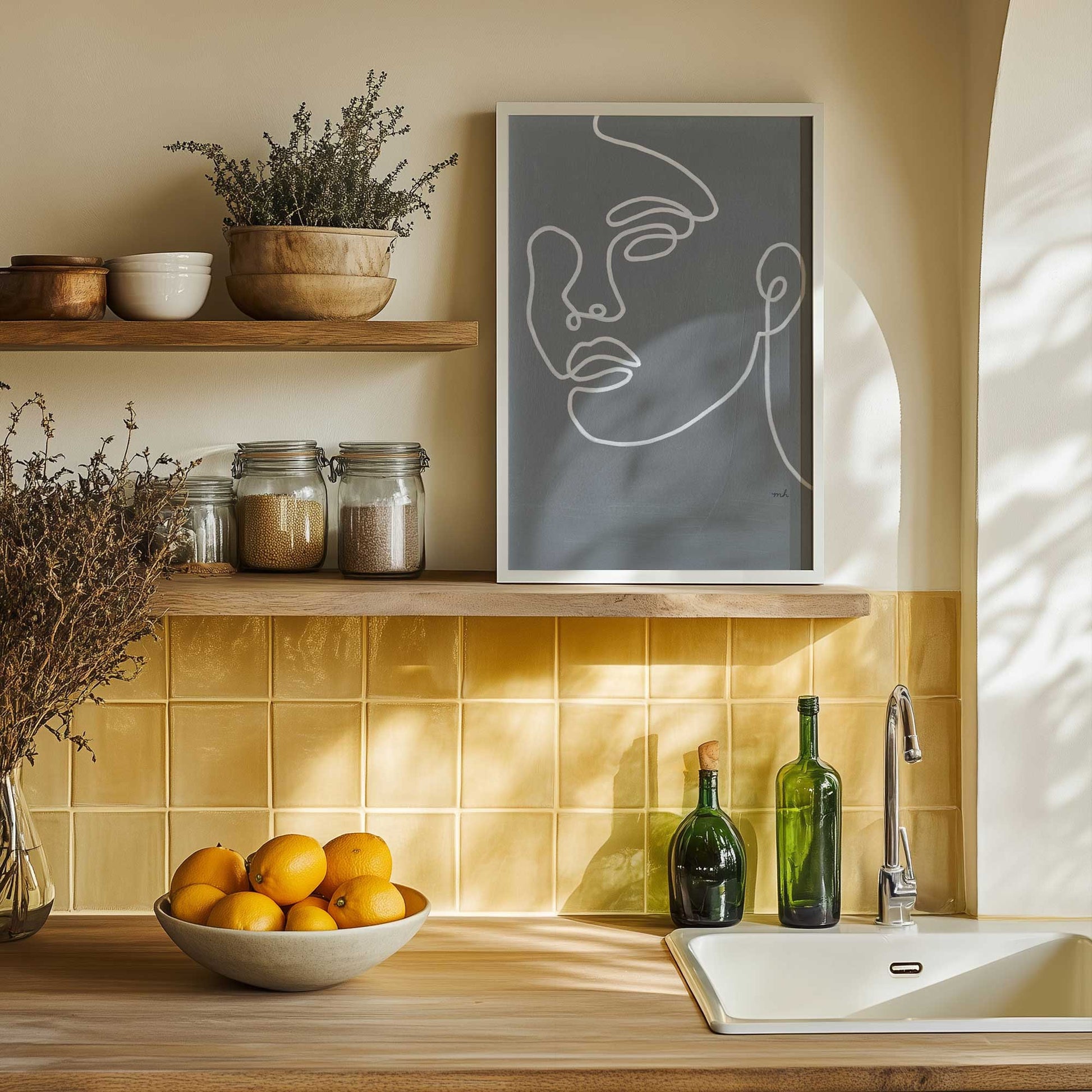 [SPECIAL],[LIFESTYLE], Picture of art hanging in a room